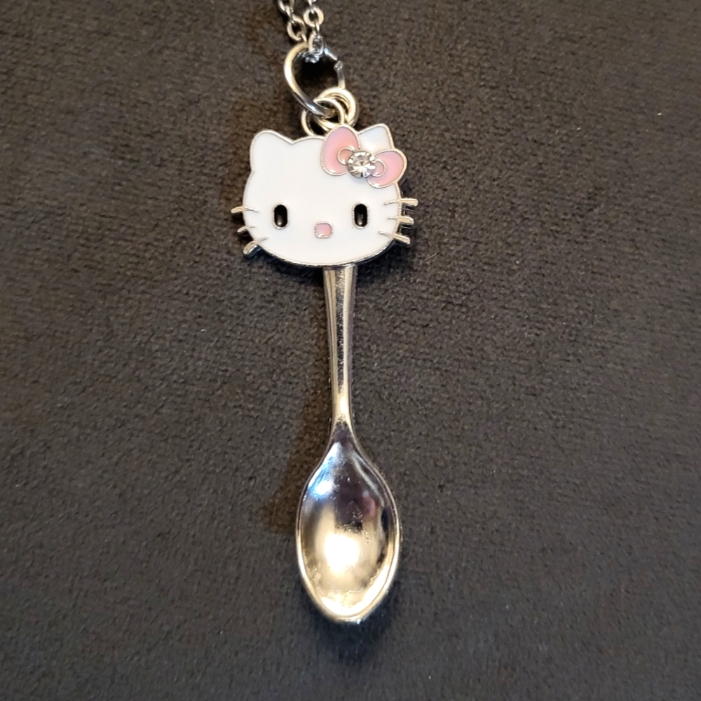 Hello Kitty Spoon Necklace